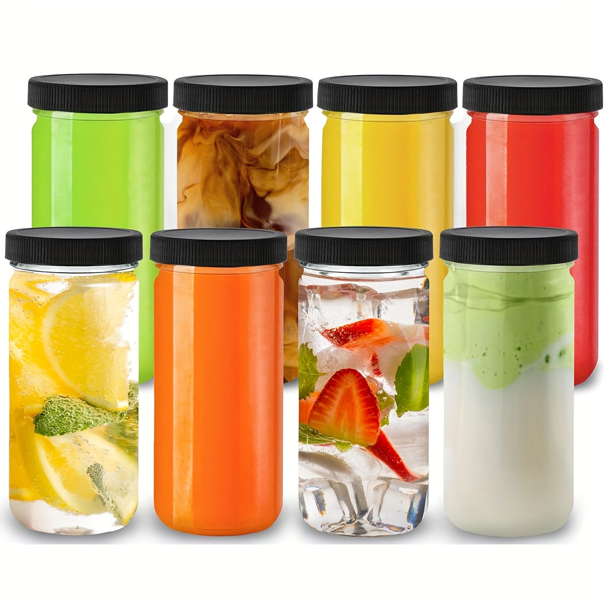 Clear Glass Mug, Sports Drinking Mug with Sealed Lid, Reusable Drink Storage Container for Car, Travel, Mother's Day Gift for Mom, Extra 2 Straws And Perforated Lid
